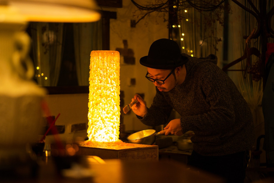 Interview with Kazuki Baba, candle artist