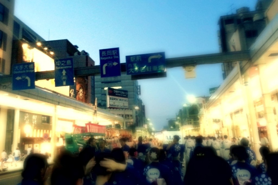 Participation in the 'Dai-min odori nagashi', the eve of the Nagaoka Festival, a Nagaoka summer tradition!