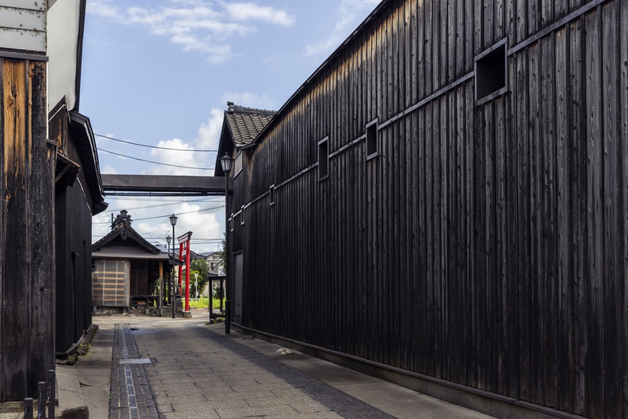 A 1 hora en tren de Echigo-Yuzawa Setagaya, ciudad cervecera de la ciudad de Nagaoka.